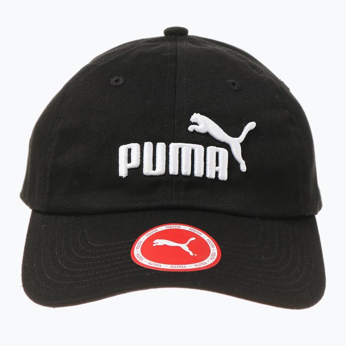 Παιδικό καπέλο μπέιζμπολ PUMA Ess Cap Jr puma black/no.1 3