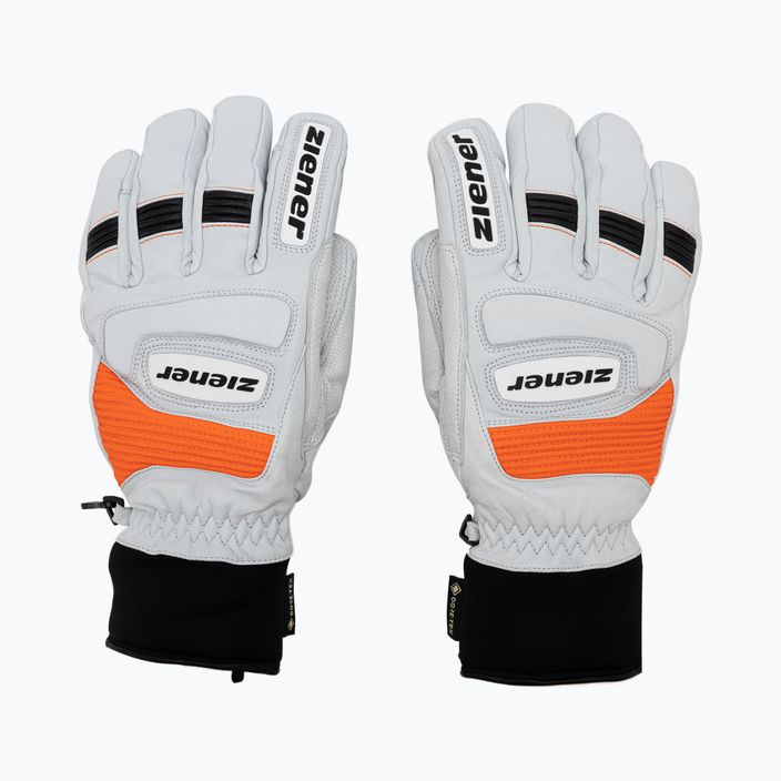 Ανδρικό γάντι σκι ZIENER Guard GTX + Gore Grip PR λευκό 801019 2
