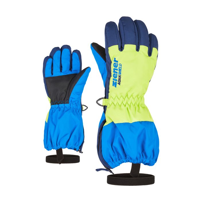 Γάντια σκι ZIENER Levio AS Minis Persian Blue Γάντια σκι 2
