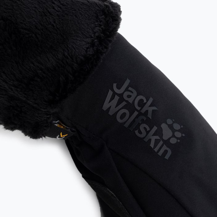 Jack Wolfskin γυναικεία γάντια trekking Stormlock Highloft μαύρο 1907831_6000_004 4