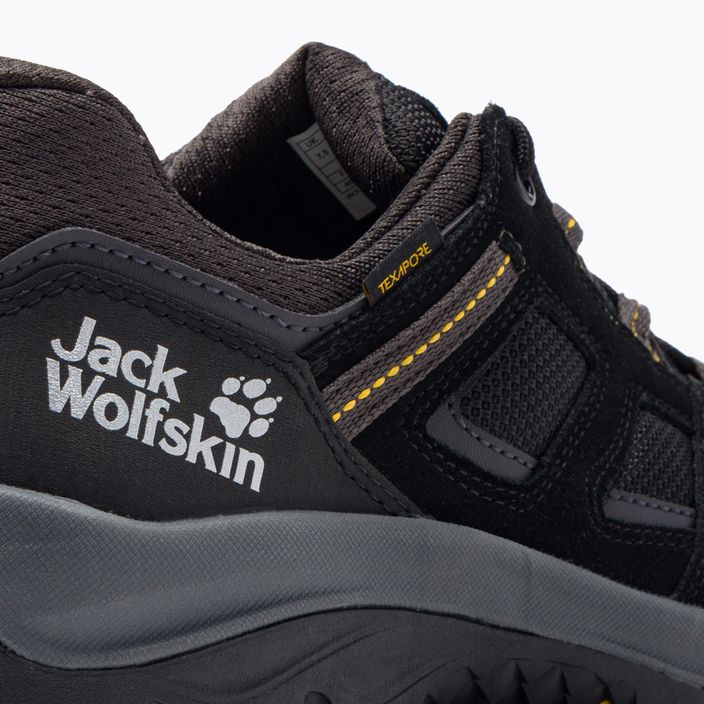 Jack Wolfskin ανδρικές μπότες πεζοπορίας Vojo 3 Texapore μαύρο 4042441_6055 7
