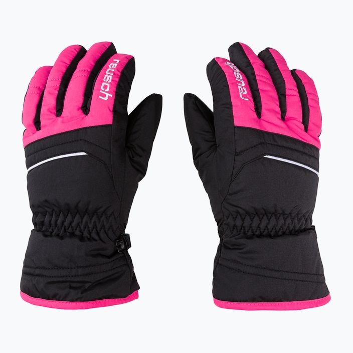 Reusch Alan παιδικά γάντια σκι μαύρο/ροζ 60/61/115 3