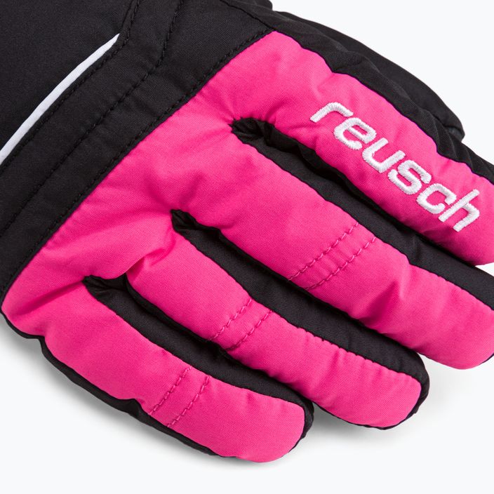 Reusch Alan παιδικά γάντια σκι μαύρο/ροζ 60/61/115 4