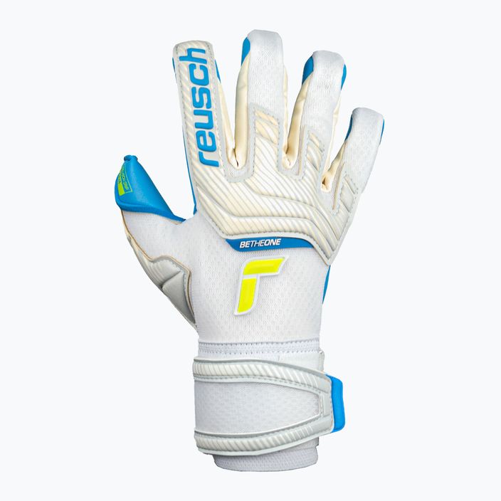Reusch Attrakt Aqua μπλε και λευκά γάντια τερματοφύλακα 5270439 6