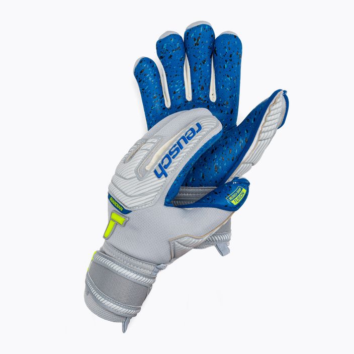 Reusch Attrakt Fusion Finger Support Guardian γκρι παιδικά γάντια τερματοφύλακα 5272940