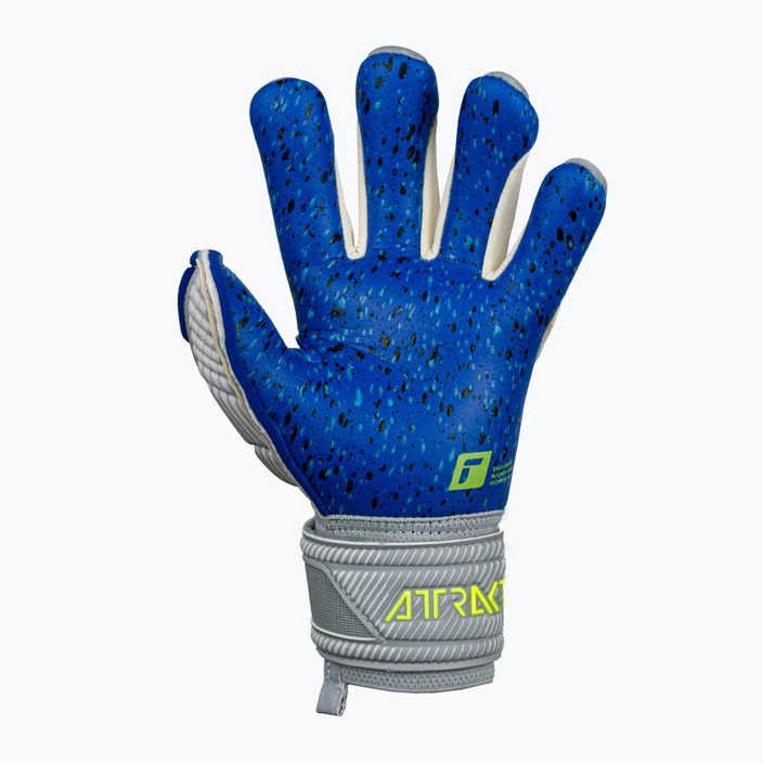 Reusch Attrakt Fusion Finger Support Guardian γκρι παιδικά γάντια τερματοφύλακα 5272940 8