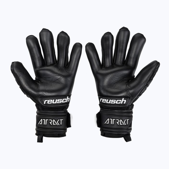 Reusch Attrakt Freegel Infinity Finger Support Γάντια τερματοφύλακα μαύρα 5270730-7700 2