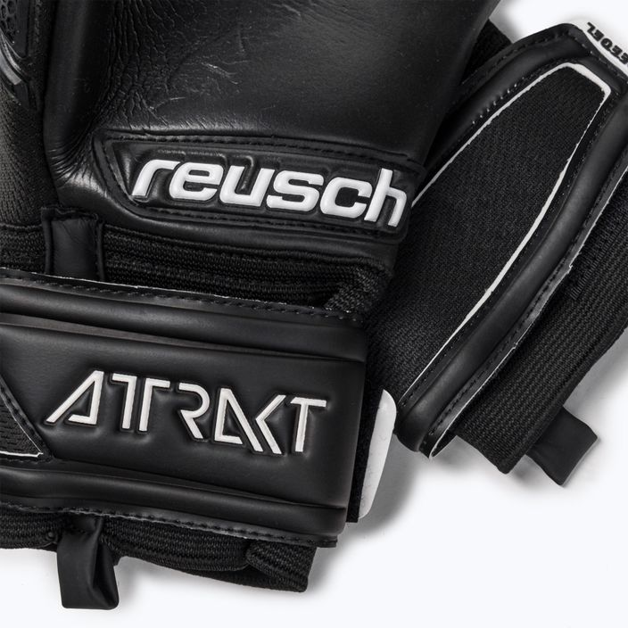 Reusch Attrakt Freegel Infinity Finger Support Γάντια τερματοφύλακα μαύρα 5270730-7700 4
