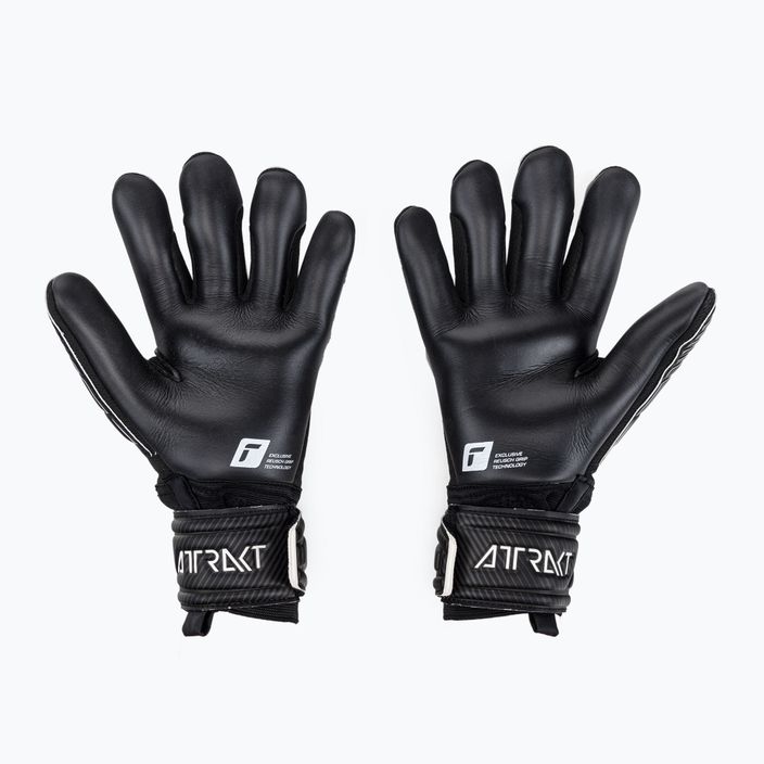 Reusch Attrakt Infinity Finger Support Γάντια τερματοφύλακα μαύρα 5270720-7700 2