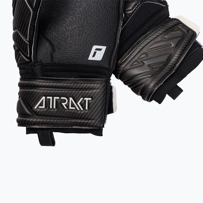 Reusch Attrakt Resist Finger Support Γάντια τερματοφύλακα μαύρα 5270610-7700 4