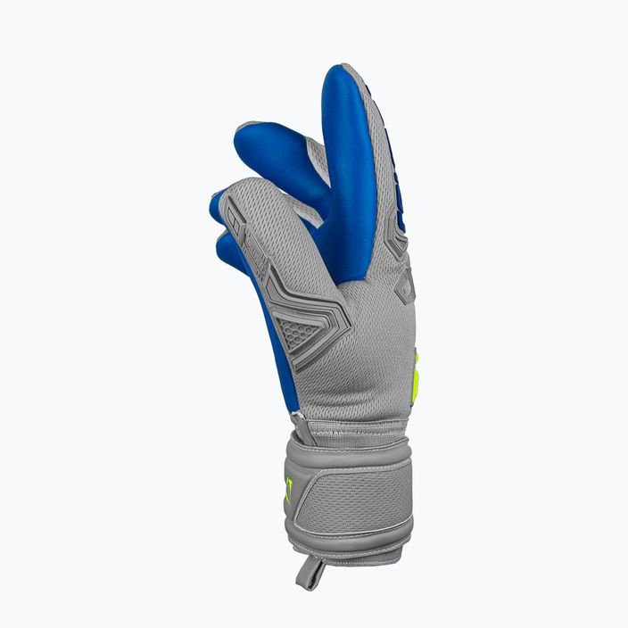 Reusch Attrakt Freegel Silver Finger Support Junior παιδικά γάντια τερματοφύλακα γκρι 5272230-6006 6