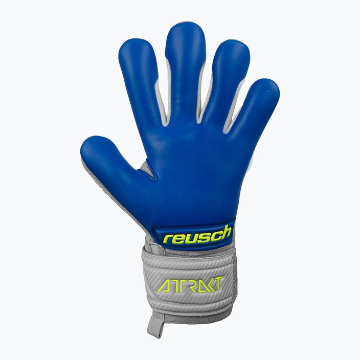 Reusch Attrakt Grip Evolution Finger Support Junior παιδικά γάντια τερματοφύλακα γκρι 5272820 8