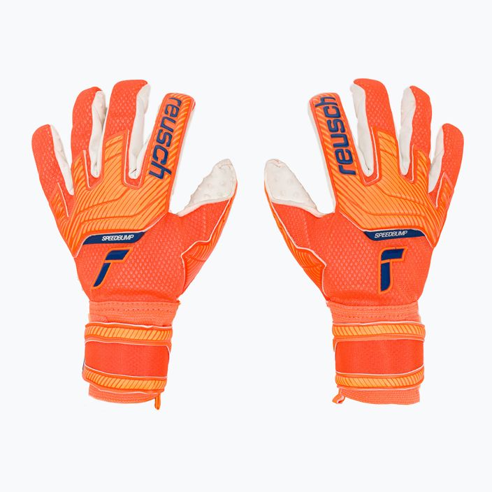 Reusch Attrakt SpeedBump γάντια τερματοφύλακα πορτοκαλί 527039-2290