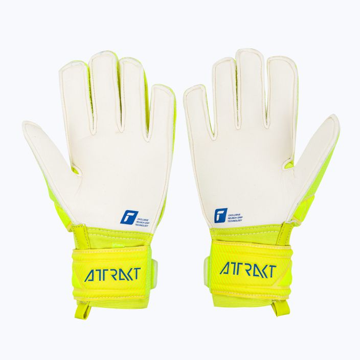 Reusch Attrakt Grip παιδικά γάντια τερματοφύλακα κίτρινο 5272815 2