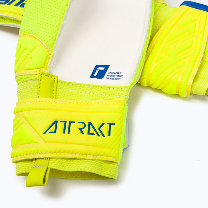 Reusch Attrakt Grip παιδικά γάντια τερματοφύλακα κίτρινο 5272815 4