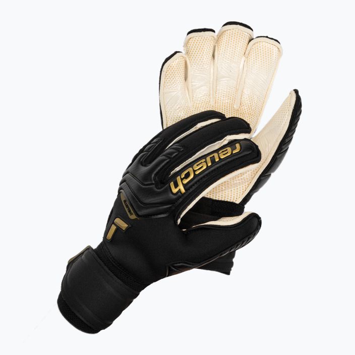 Reusch Attrakt Gold X GluePrint Ortho-Tec γάντια τερματοφύλακα μαύρα 5270970 2