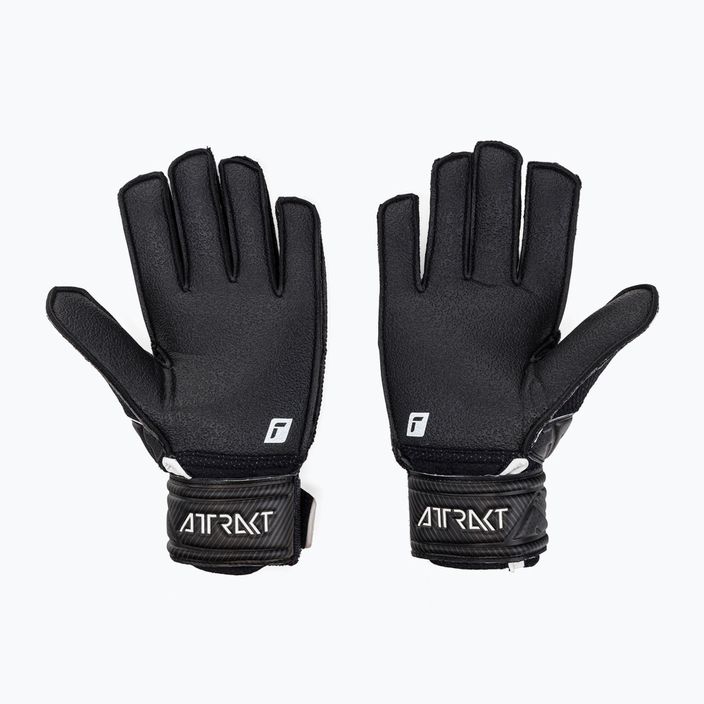 Reusch Attrakt Resist Junior παιδικά γάντια τερματοφύλακα μαύρα 5272615-7700 2