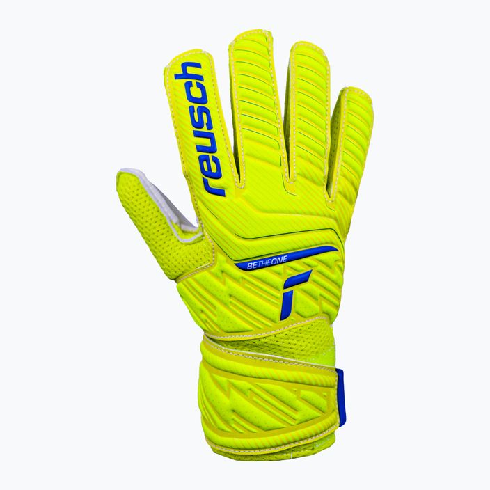 Reusch Attrakt Solid Junior παιδικά γάντια τερματοφύλακα κίτρινα 5272515-2001 6