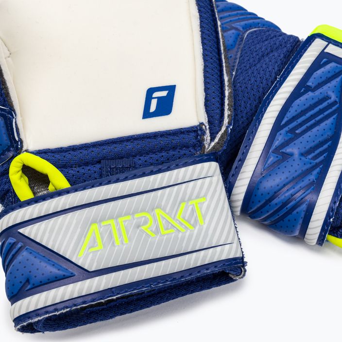 Reusch Attrakt Solid Junior παιδικά γάντια τερματοφύλακα μπλε 5272515-6036 4