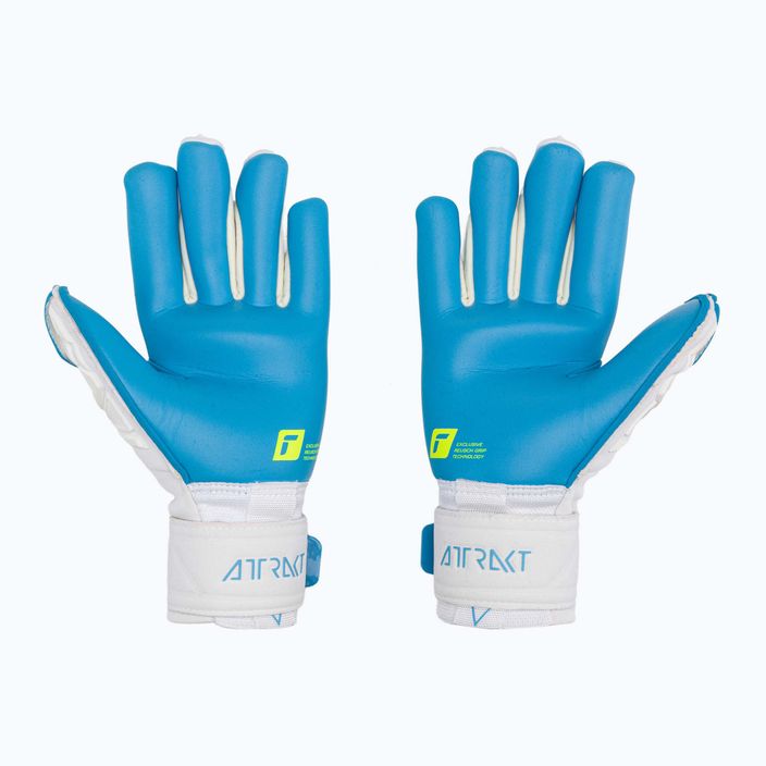 Reusch Attrakt Freegel Aqua Αντιανεμικά γάντια τερματοφύλακα λευκά 5270459 3