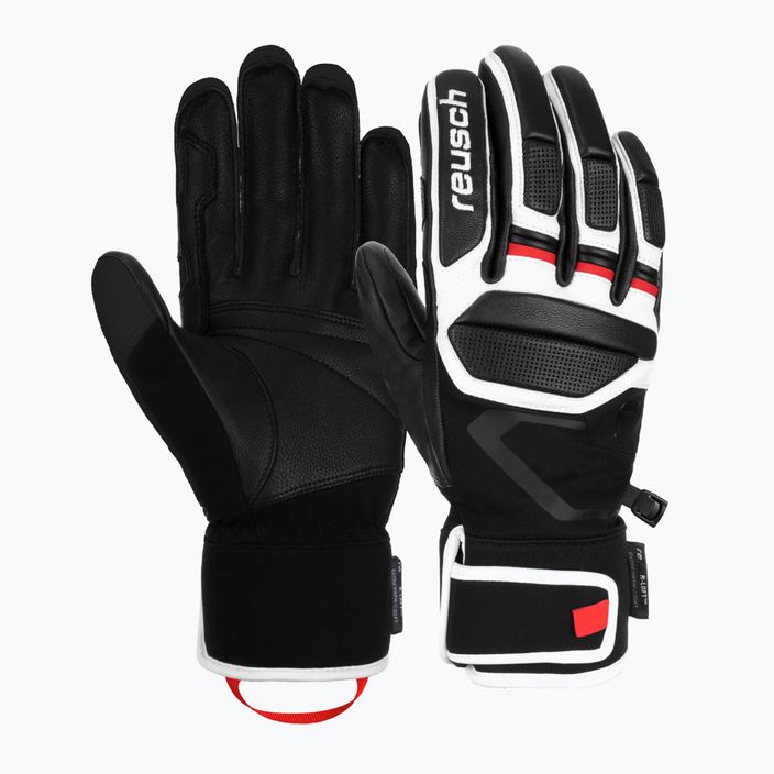 Γάντια σκι Reusch Pro Rc μαύρο και λευκό 62/01/110 6