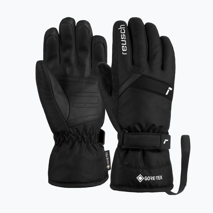 Reusch Flash Gore-Tex παιδικό γάντι σκι μαύρο/λευκό