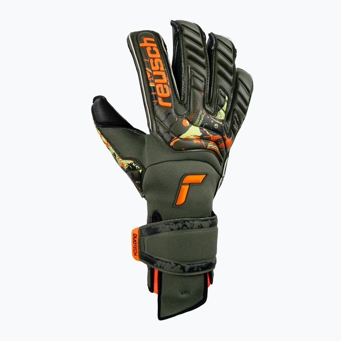 Reusch Attrakt Duo Evolution Adaptive Flex γάντια τερματοφύλακα πράσινα 5370055-5555 7