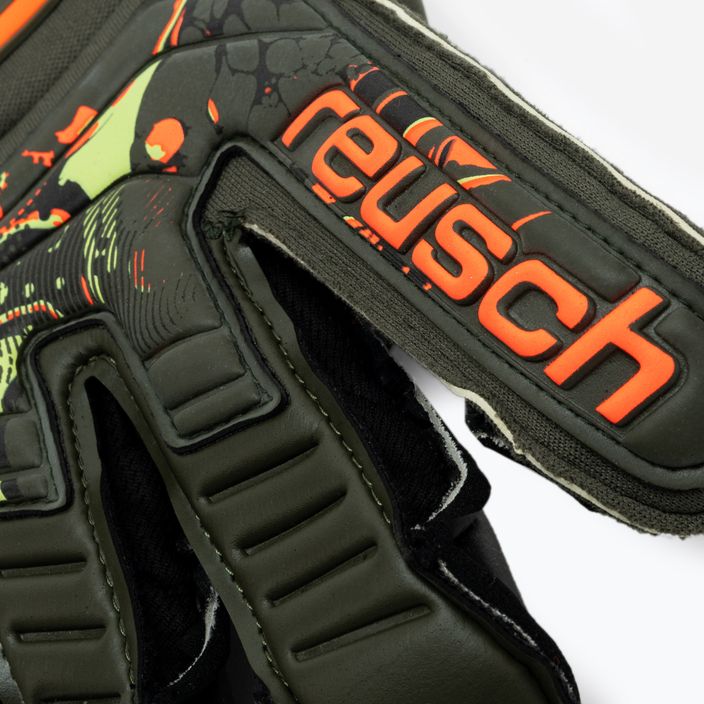 Reusch Attrakt Duo Evolution Adaptive Flex γάντια τερματοφύλακα πράσινα 5370055-5555 3