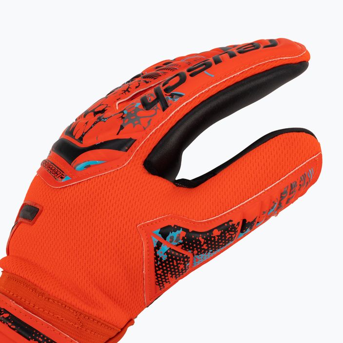 Reusch Attrakt Grip Evolution Finger Support Γάντια τερματοφύλακα Κόκκινο 5370820-3333 3