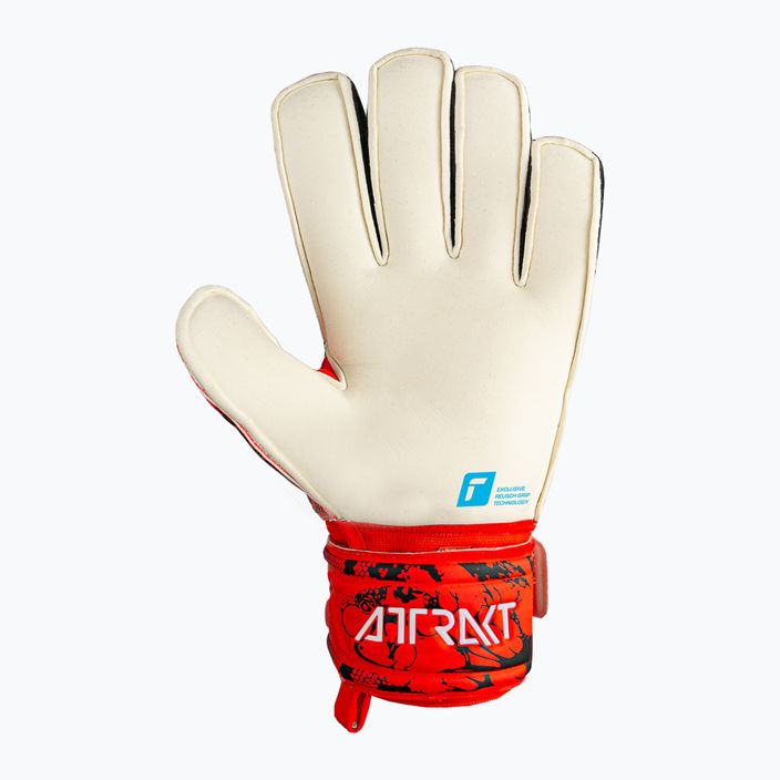 Reusch Attrakt Grip Finger Support Γάντια τερματοφύλακα κόκκινα 5370810-3334 5