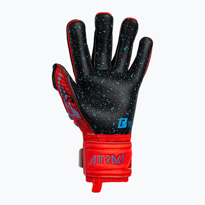 Reusch Attrakt Fusion Finger Support Guardian Junior παιδικά γάντια τερματοφύλακα κόκκινα 5372940-3333 5