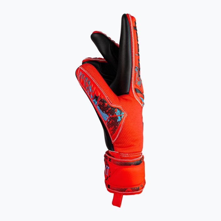 Reusch Attrakt Grip Evolution Finger Support Junior παιδικά γάντια τερματοφύλακα κόκκινα 5372820-3333 6