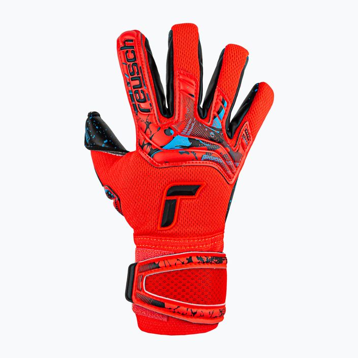 Reusch Attrakt Fusion Guardian Junior παιδικά γάντια τερματοφύλακα κόκκινα 5372945-3333 4