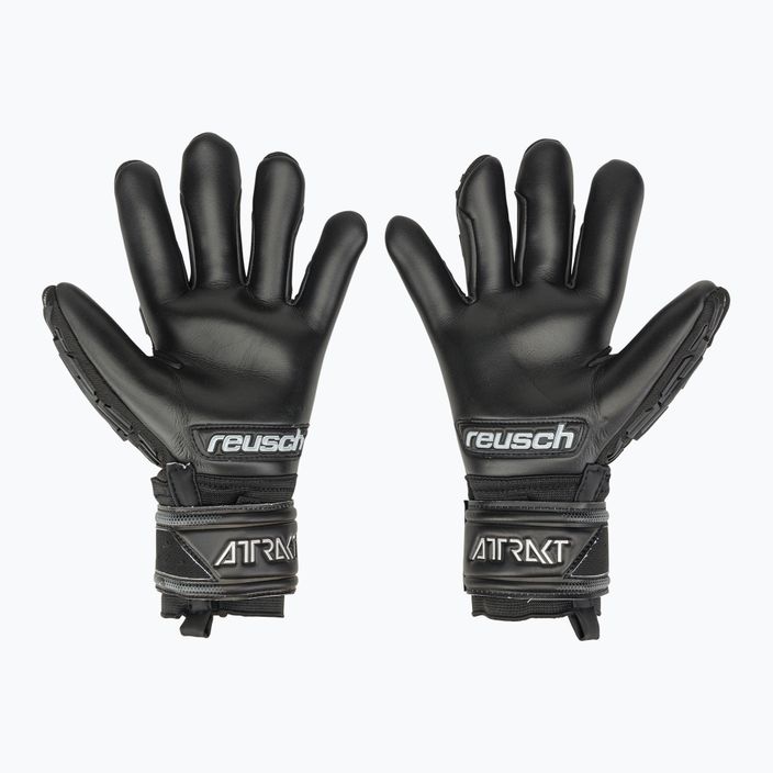 Reusch Attrakt Freegel Infinity Finger Support Γάντια τερματοφύλακα μαύρα 5370730-7700 2