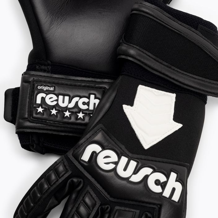 Γάντια τερματοφύλακα Reusch Legacy Arrow Gold X μαύρο 5370904-7700 4
