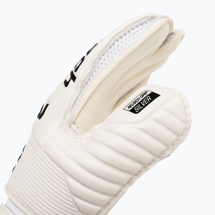 Reusch Legacy Arrow Silver Junior παιδικά γάντια τερματοφύλακα λευκά 5372204-1100 3