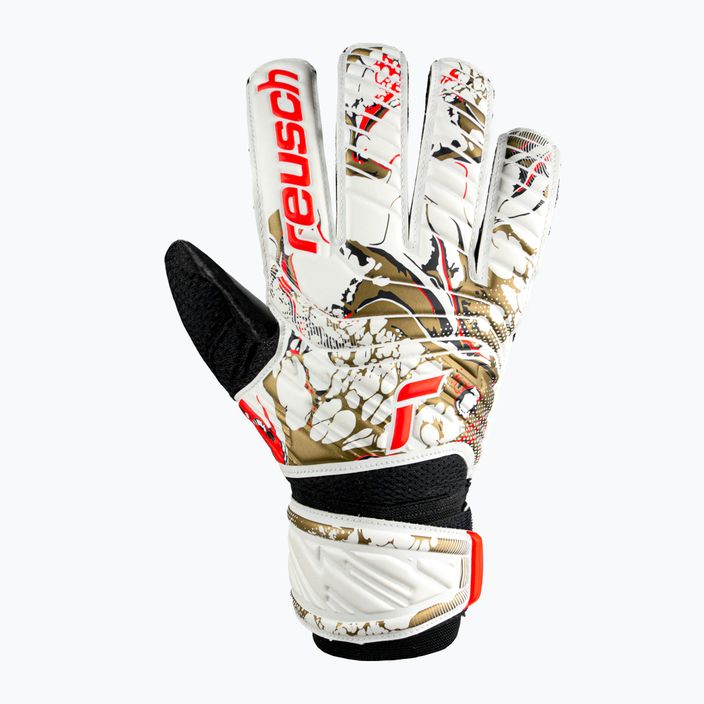 Reusch Attrakt Solid γάντια τερματοφύλακα λευκά 5370515-1131 5