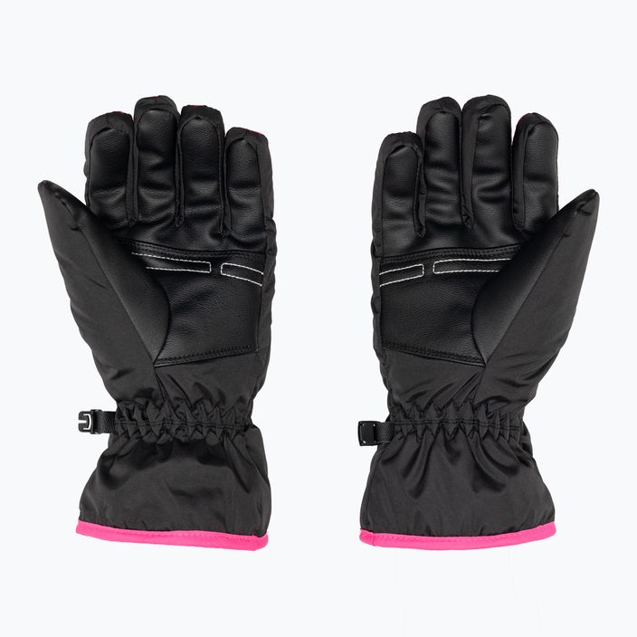 Παιδικά γάντια σκι Reusch Alan black/pink glo 2