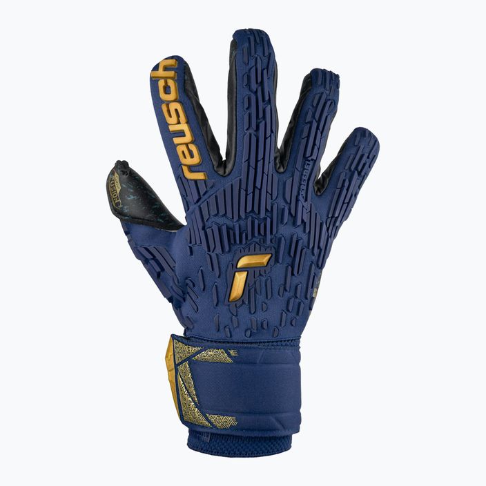 Reusch Attrakt Freegel Fusion Γάντια τερματοφύλακα premium μπλε/χρυσό/μαύρο 2