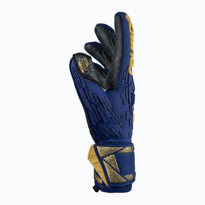 Reusch Attrakt Freegel Fusion Γάντια τερματοφύλακα premium μπλε/χρυσό/μαύρο 4