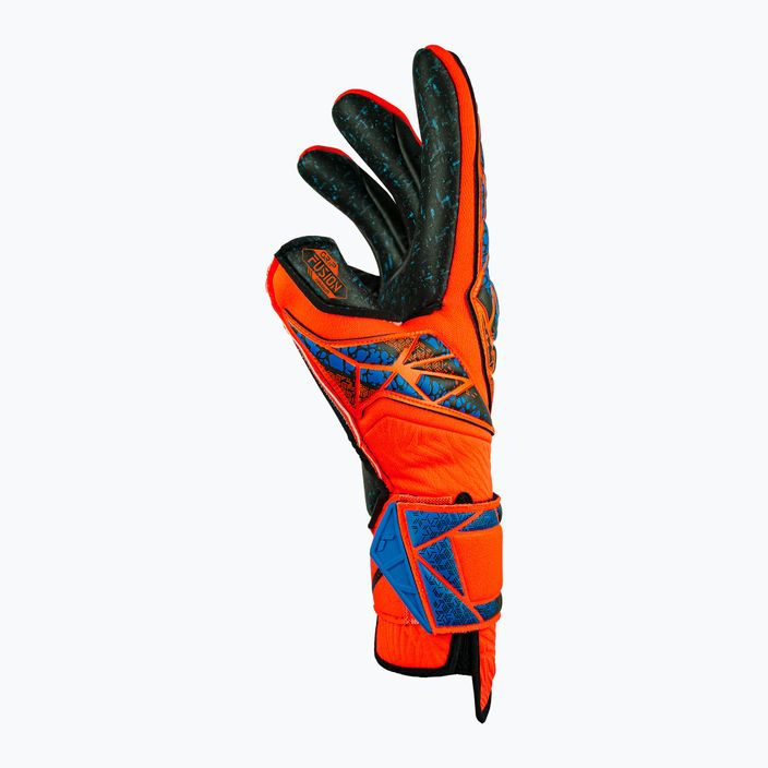 Γάντια τερματοφύλακα Reusch Attrakt Fusion Guardian hyper orange/ηλεκτρικό μπλε/μαύρο 4