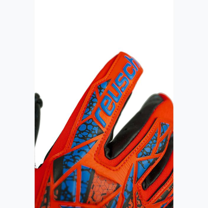 Γάντια τερματοφύλακα Reusch Attrakt Fusion Guardian hyper orange/ηλεκτρικό μπλε/μαύρο 5