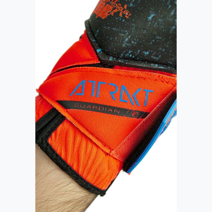 Γάντια τερματοφύλακα Reusch Attrakt Fusion Guardian hyper orange/ηλεκτρικό μπλε/μαύρο 8