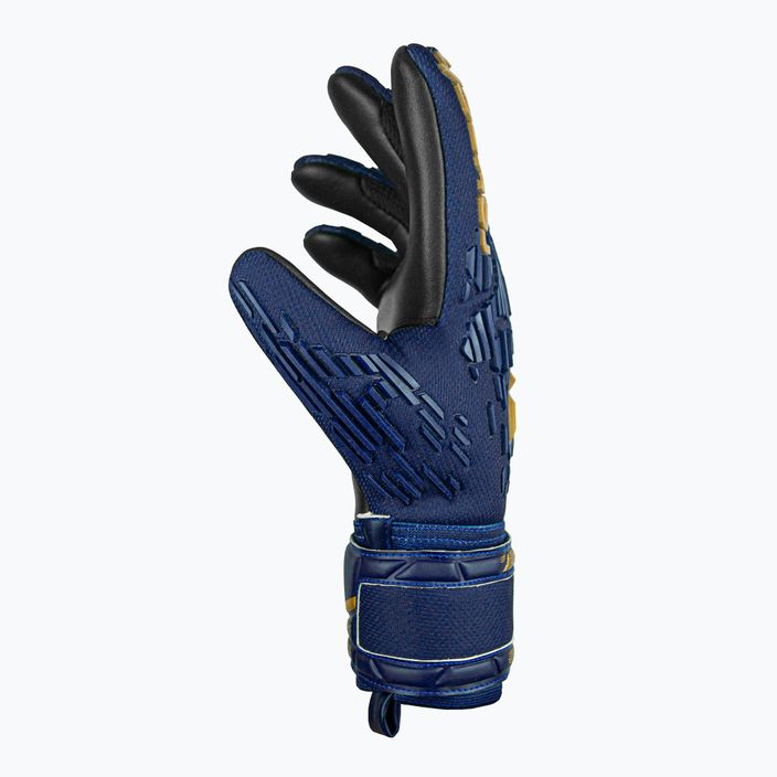 Παιδικά γάντια τερματοφύλακα Reusch Attrakt Freegel Silver Junior premium μπλε/χρυσό/μαύρο 4
