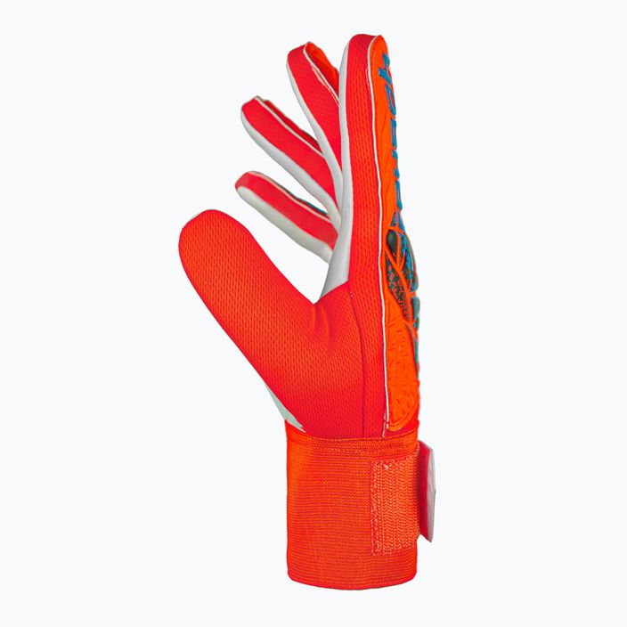 Reusch Attrakt Starter Solid Junior hyper orng/elec μπλε παιδικά γάντια τερματοφύλακα 3