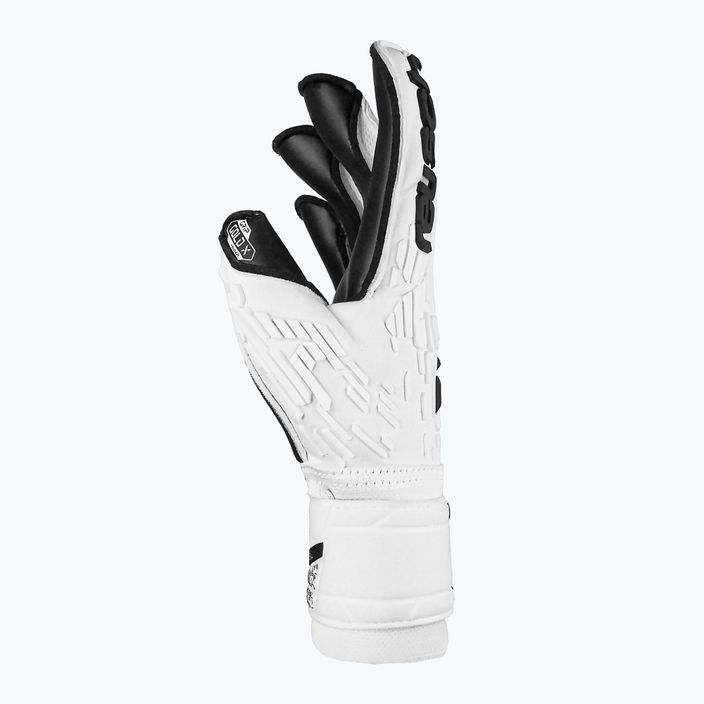Reusch Attrakt Freegel Gold X Evolution γάντια τερματοφύλακα λευκά/μαύρα 4