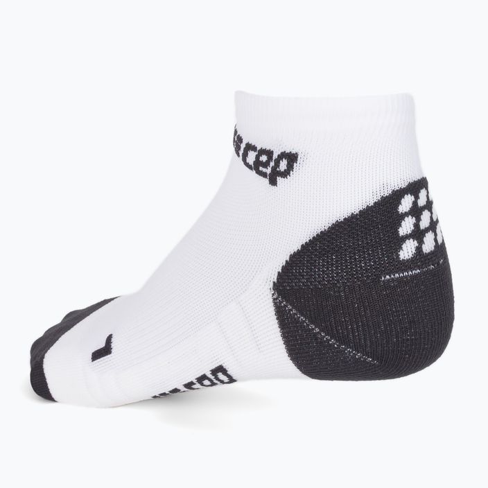 CEP Γυναικείες κάλτσες συμπίεσης για τρέξιμο Low-Cut 3.0 Λευκό WP4A8X2 2