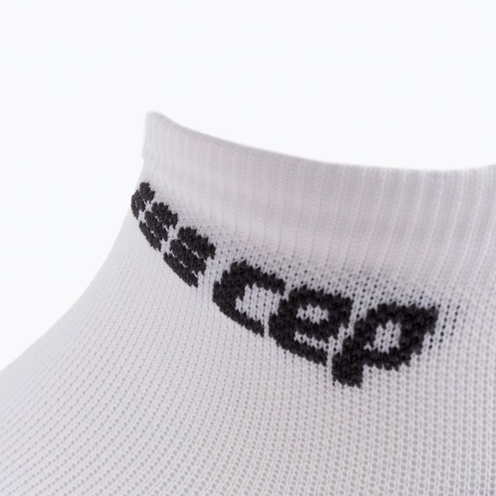 CEP Γυναικείες κάλτσες συμπίεσης για τρέξιμο Low-Cut 3.0 Λευκό WP4A8X2 3