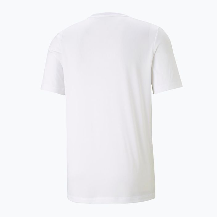 Ανδρικό μπλουζάκι προπόνησης PUMA Active Small Logo λευκό 586725 02 7