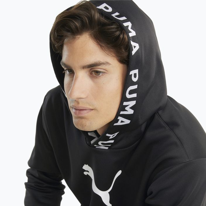 Ανδρικό φούτερ προπόνησης PUMA Train Power Fleece Hoodie puma μαύρο 4